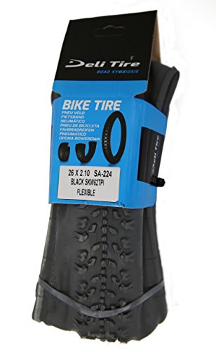 26x2.10 Folding Mountain Bike Tire Skinwall 62 TPI Trail All-Mountain