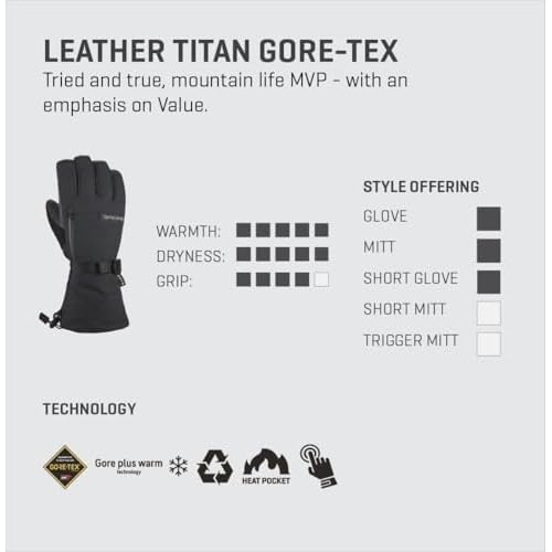 Dakine Leather Titan Gore-Tex Snow Glove