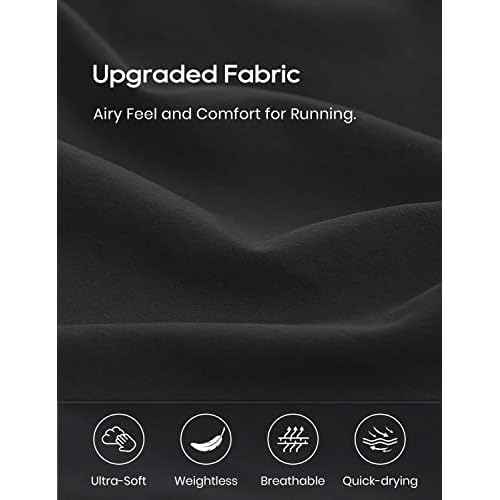 CRZ YOGA High Waisted Running Shorts for Women, 2.5'' Quick Dry Liner Track Gym Athletic Workout Shorts with Zipper Pocket