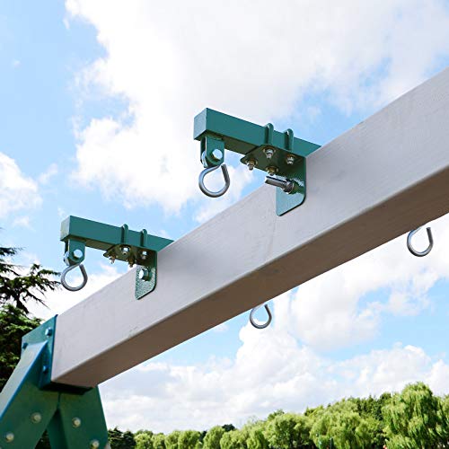 Betooll 2PCS Glider Swing Brackets for Play Set Horse Swing Supports 400lbs Capacity