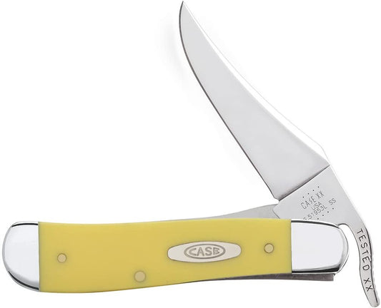 Case WR XX Pocket Knife Burnt 6.5 Bonestag Russlock Item #65303 - (6.51953L SS) - Length Closed: 4 1/4 Inches