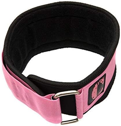 4047 Women's 5-inch Foam Padded Weight Lifting Belt | Comfortable and Supportive Gym Belt for Women