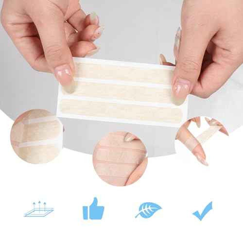 Wound Closure 0.48" x 4" Breathable Steri Strips Adhesive Skin Laceration Closures Strip for Closing Minor Cuts & Wounds 30 Count