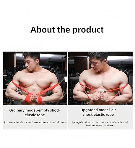 Sansenwanwo Red Boxing Resistance Bands for Speed Strength MMA Martial Arts Training