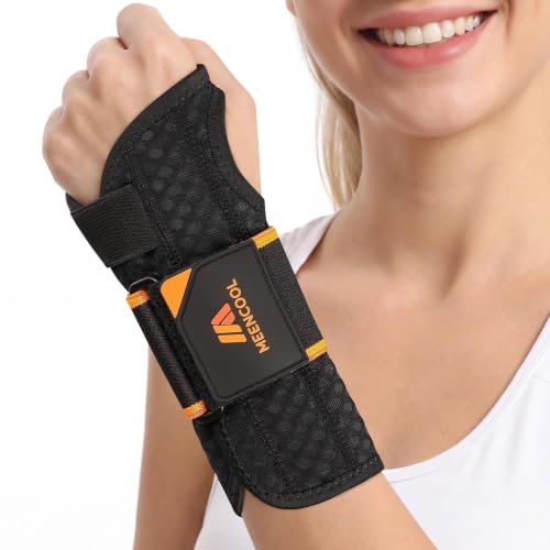 Medium Left Hand Carpal Tunnel Wrist Brace Night Support with Splint