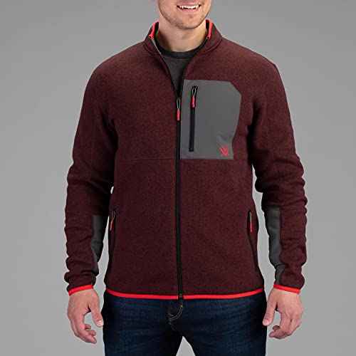 Vortex Men's Anchor Point Fleece Full Zip Jackets