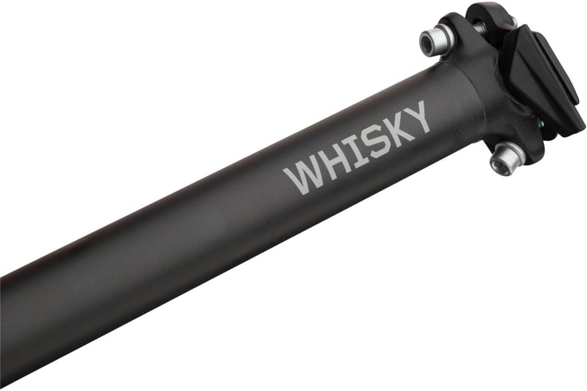 WHISKY - No.7 Carbon Fiber Bicycle Seatpost - 30.9mm x 400mm, 0mm Offset
