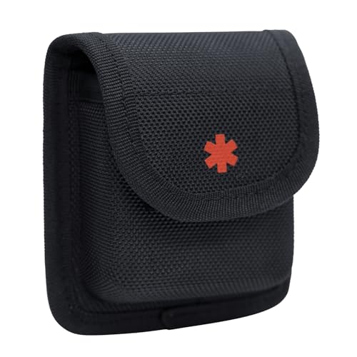 Rothco Hard Molded Nasal Spray Pouch - Black, 4x4.5x1.5 Inches, One Size