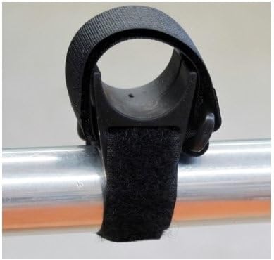 Two Fish Lockblocks Flashlight Holder , Black