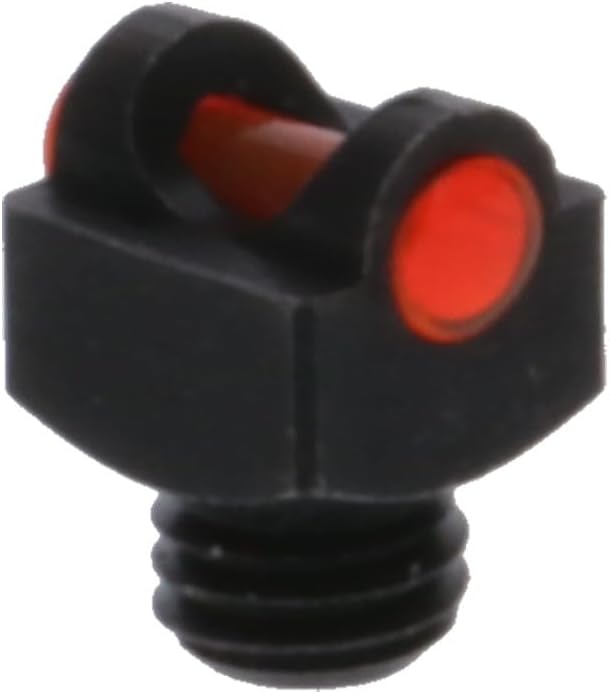 TruGlo Low-Profile All-Metal Construction Starbrite Deluxe Fiber Optic Shotgun Replacement Bead, Red or Green