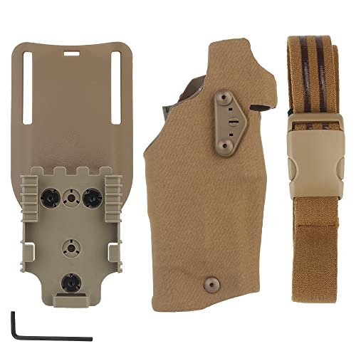 AOTUMUT Tactical Holster Drop Adapter for G17 G19, X300/X300U Light - Variation GB-74 CB
