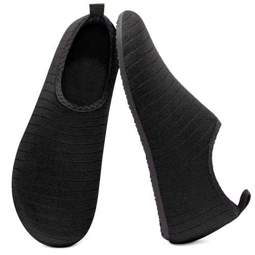 Metog Men Women Water Shoes Quick-Dry Aqua Socks Barefoot Slip-on for Beach Swim Sport Surf Yoga Exercise