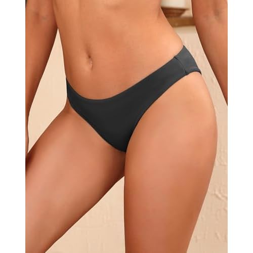 Tempt Me Women Low Rise Bikini Bottoms - Moderate Coverage Bathing Suit Bottoms Low Waisted Swimsuit Bottoms Brief 2025