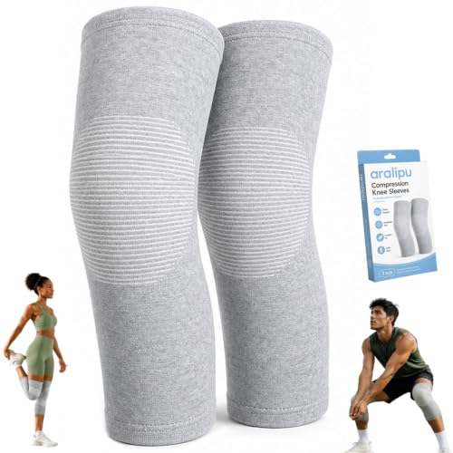 XL Bamboo Knee Compression Sleeve for Arthritis & Pain Relief