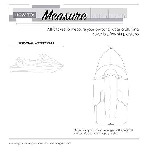 Classic Accessories Stellex Personal Watercraft Cover, Fits Personal Watercrafts 140" L, Trailerable Boat Cover with Polyester Fade-Resistant Fabric, Large