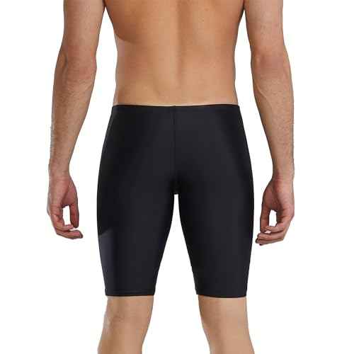 TYR TYReco Men's Jammer Swimsuit ? Chlorine Resistant Compression Swimwear for Racing, Lap Swimming, and Fitness