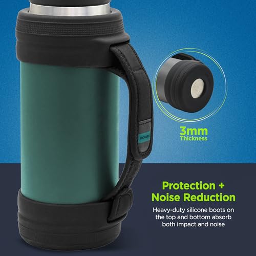Water Bottle Holder for Yeti Rambler 36oz with Adjustable Neoprene Handle
