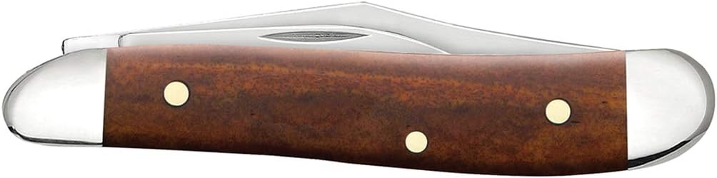 Case WR XX Pocket Knife Orange Synthetic Peanut Item #80504 - (4220 SS) - Length Closed: 2 7/8 Inches