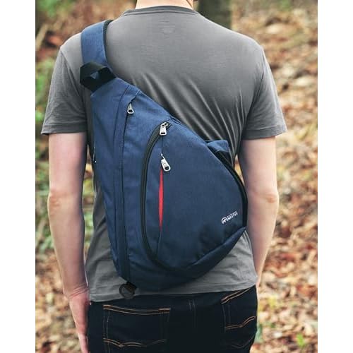 OutdoorMaster Sling Bag, Hiking Daypack, Crossbody Shoulder Chest Urban Outdoor Travel Backpack for Women & Men