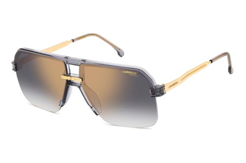 Carrera Men's 1066/S Square Sunglasses, Grey, 63/145/12