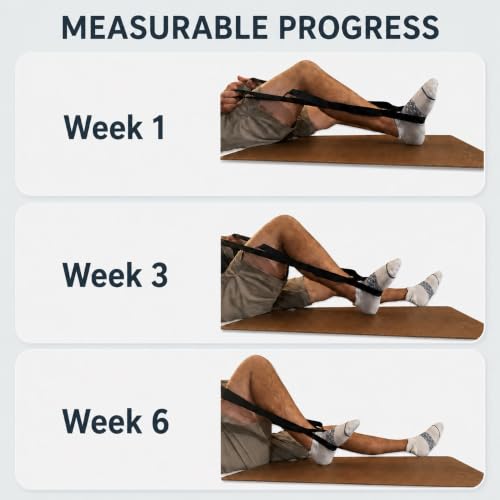 Heel Slide Board for Knee Flexion Physical Therapy - 28 Inch