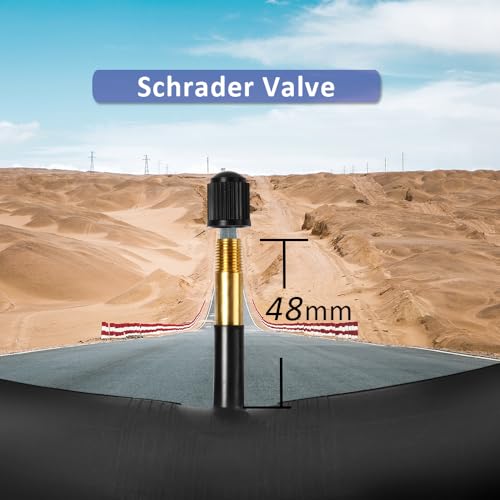 29x1.95/29x2.10/29x2.125 inch Bike Tube with AV48mm Schrader Valve Mountain Bike Inner Tubes Premium Butyl Rubber Bicycle Tube 2 Pack 29 inch?E-Bike Tube