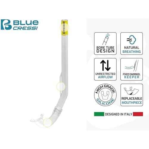Cressi Junior Mask & Snorkel Kit- Lightweight and Comfortable - Tinetto & Mini Island- Designed in Italy by Cressi
