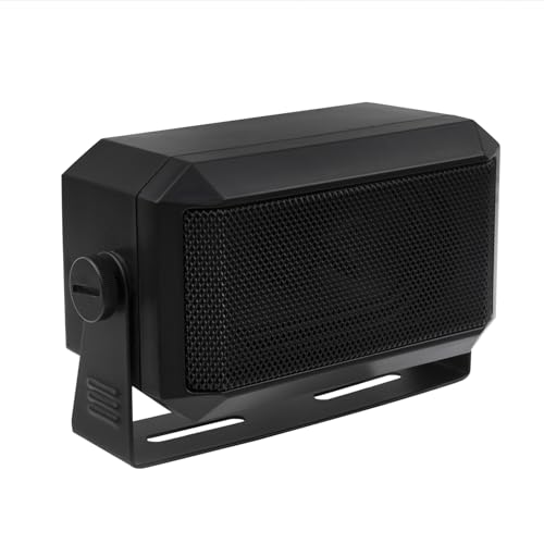 VECTORCOM 5W CB External Speaker Compatible with Mobile Radio and 10Meter Radio with 3.5mm Jack Clear Sound Clarity CB Speaker External
