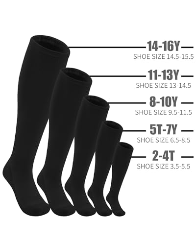 Toddler Baseball Socks and Belt Set - Black, 2-4T, Sports Accessories