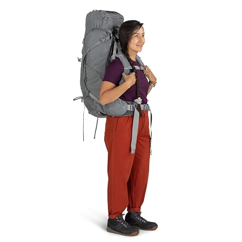Osprey Ariel 65L Women's Backpacking Backpack, Koseret Green, WXS/S
