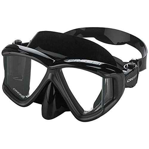 Cressi Perfect View Scuba and Snorkeling Mask in Pure Comfortable Silicone - Liberty Quattro: Designed in Italy