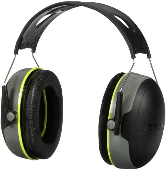 Peltor Sport Ultimate Hearing Protector, Noise Reduction Rating (NRR) 30 dB, Lightweight Design For Comfort & Extended Wear, Peltor Sport's Highest Noise Reducing Ear Muffs, Black/Grey (97042-PEL-6C)