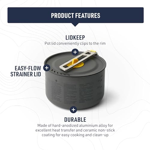 Sea to Summit Frontier Ultralight Camping Cooking Pot