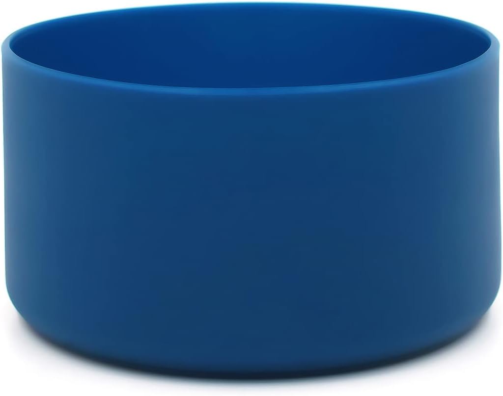 Flaskars Protective Silicone Boot for 12oz - 40 oz Hydroflask Water Bottles Anti-Slip Bottom Stanley Sleeve Cover Bumper (Black, Fits Hydroflask 32 and 40 OZ)