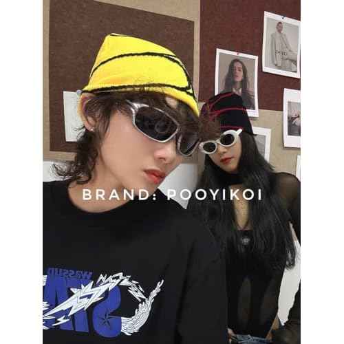 Pooyikoi Y2K Gothic Spider Pattern Wool Acrylic Knitted Hat Women Beanie Winter Warm Beanies Men Casual Skullies Outdoor
