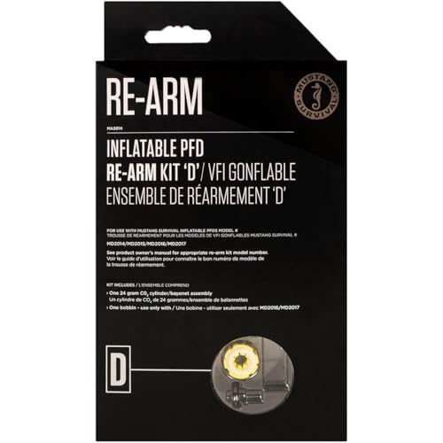 Mustang Survival Re-Arm Kit for Inflatable Life Jackets - Model MA2014 (24g)