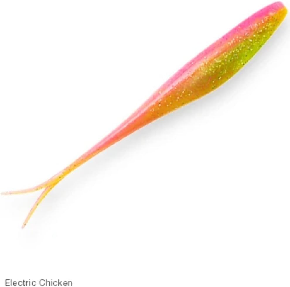 Z-MAN Scented Jerk ShadZ 4 inch Soft Plastic Jerkbait 5 Pack