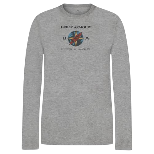 Boys' Long Sleeve Graphic T-Shirt - Outdoor Collection X-Large Ocean
