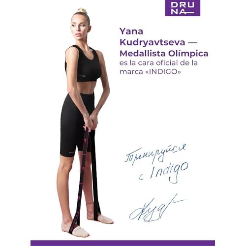 8-Loop Resistance Stretch Band ? Elastic Fitness Strap for Yoga, Pilates, Dance, Rhythmic Gymnastics & Physical Therapy