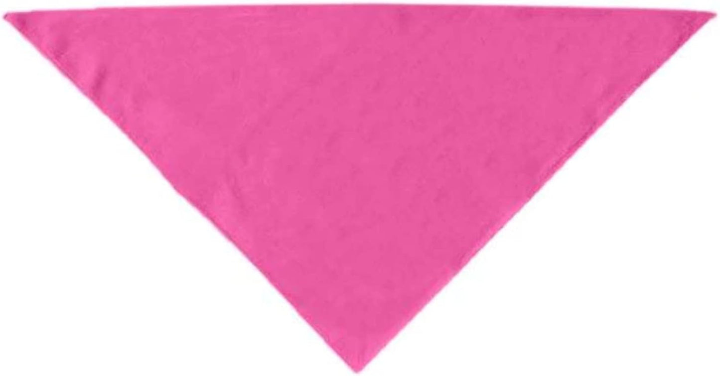 Mirage Pet Products Plain Bandana, Large, Cocoa