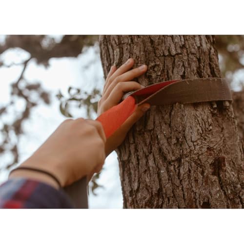 KAMMOK Python 15' Tree Friendly Hammock Straps Set - No-Stretch, Knotless, Durable, Supports 500lbs, Lightweight for Camping & Hiking