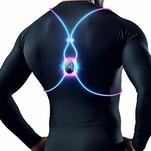 Reflective Running Vest, Running Lights For Runners, Reflective Running Gear Walking Vest For Women, Night Running Gear, Light Up Running Vest, Gifts For Runners, Safety Running Vest For Women & Men
