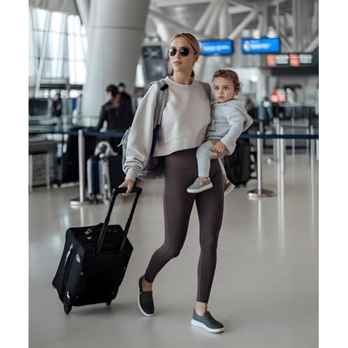 4 Pack High Waisted Leggings for Women - No See Through Tummy Control Cycling Workout Yoga Pants Reg & Plus