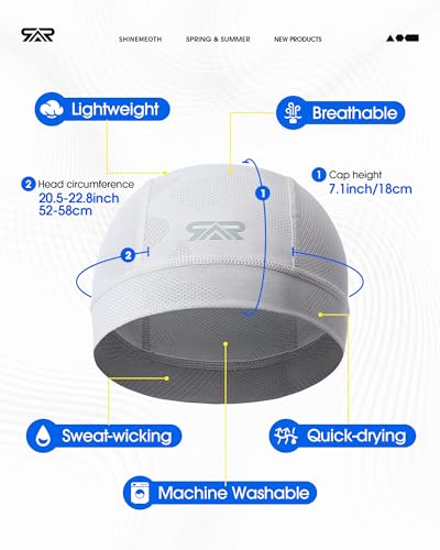 3-Pack Breathable Mesh Camo Helmet Liners for Men & Women