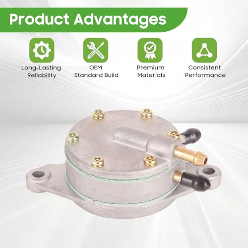 Fuel Pump for Yamaha G2 G2A G9 G11 G11A G14 Gas Golf Carts 1985-1991 Replacement
