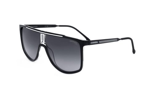 Carrera 1056/S Black White/Grey Shaded 61/11/145 men Sunglasses