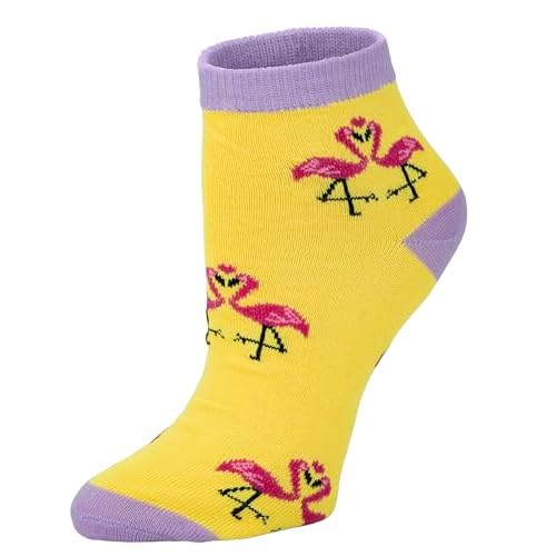 Gelante 12-Pair Women's Ankle Socks, Colorful Comfortable Lightweight Breathable Athletic