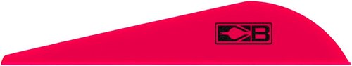 Heat Vanes, Low Profile Hunting Vane, 2.5" Hot Pink, 36pk