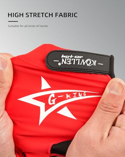 Breathable Billiards Glove for Pool & Snooker - Red Left-Size XL