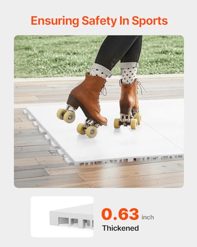 Gray Interlocking Gym Floor Tiles for Sports & Training - 12x12 in, 15 pcs, Impact-Resistant